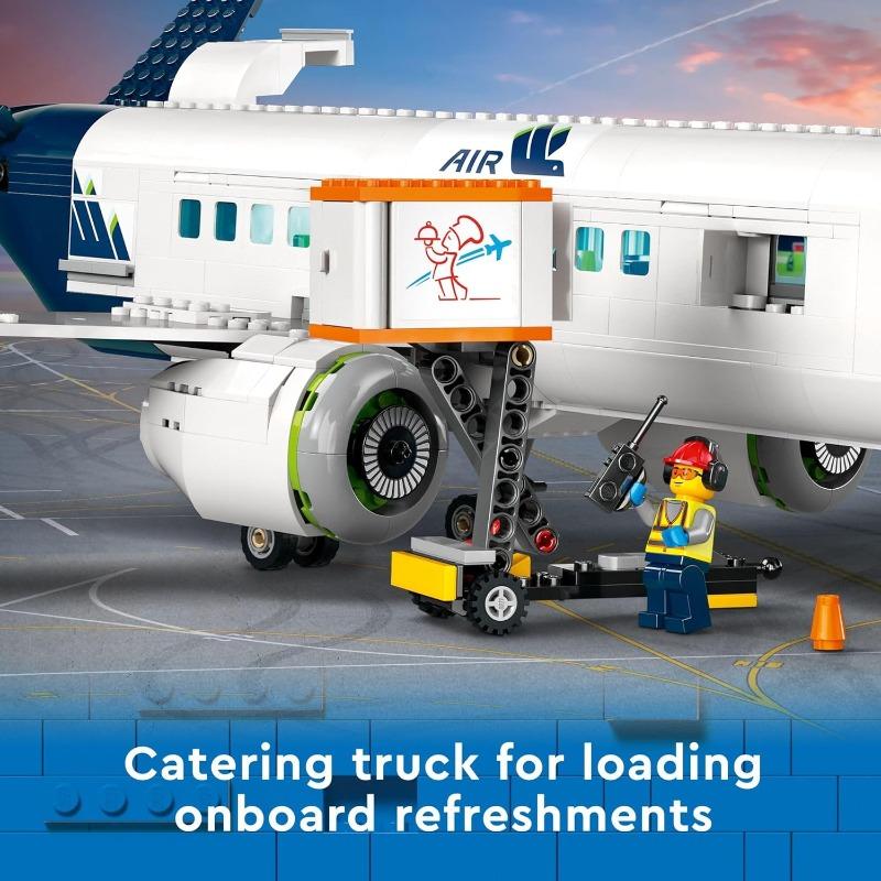 LEGO City Passenger Airplane Building Blocks