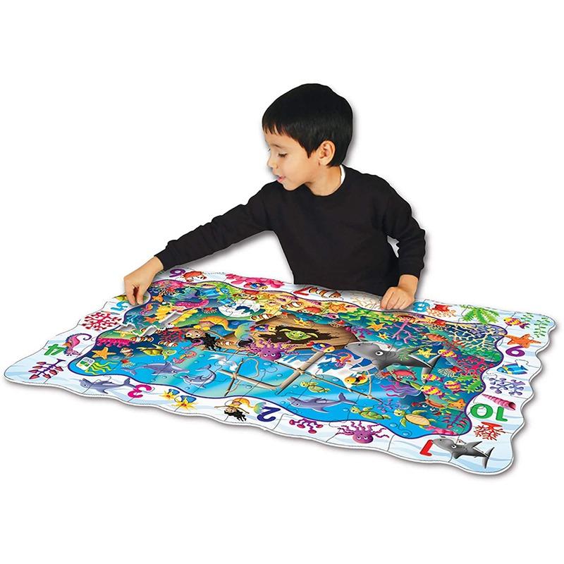 The Learning Journey Puzzle Doubles Find It 123 - 50 Pcs