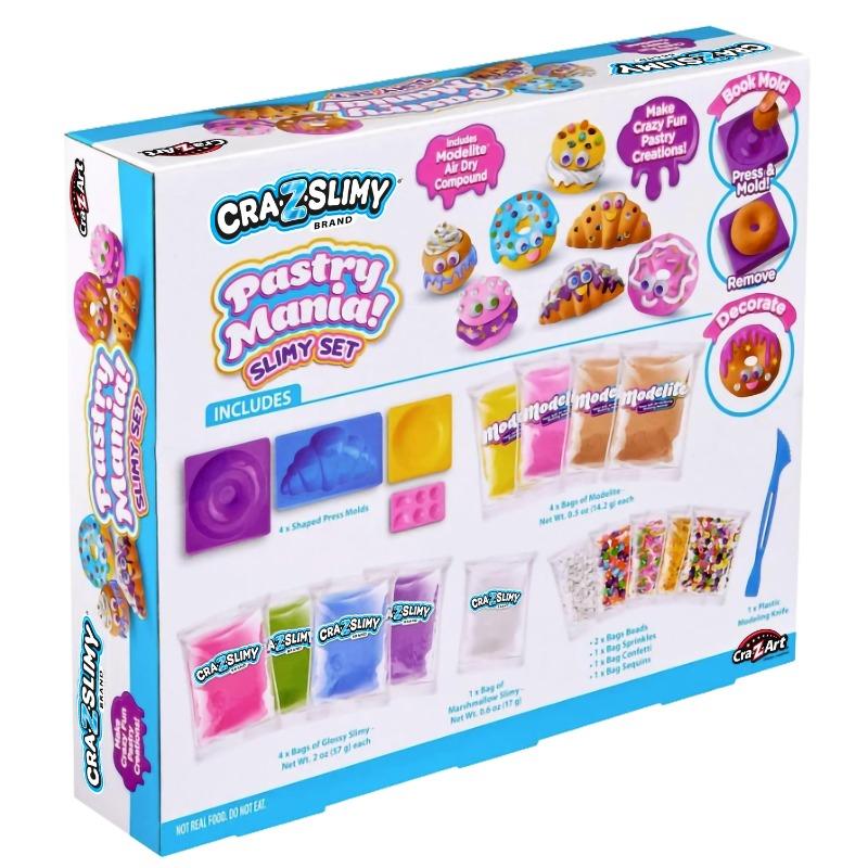 CraZSlimy Pastry Mania - Candy-Shaped Slime Making Kit