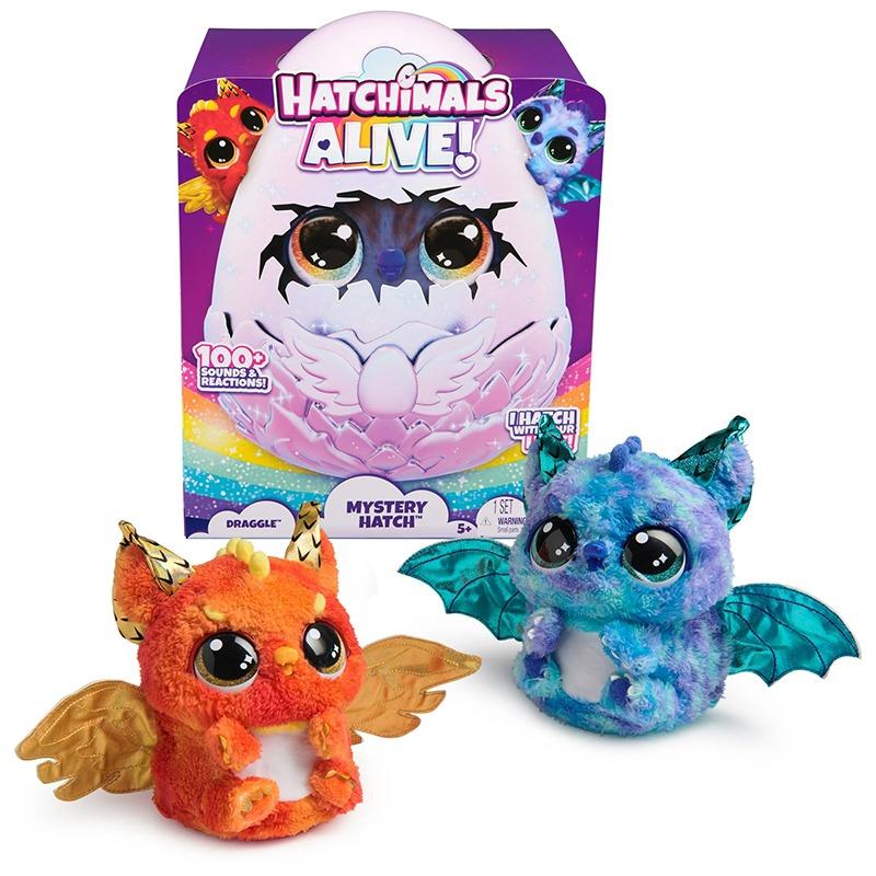 Hatchimals Alive Secret Mystery Hatch Interactive Egg - Draggle