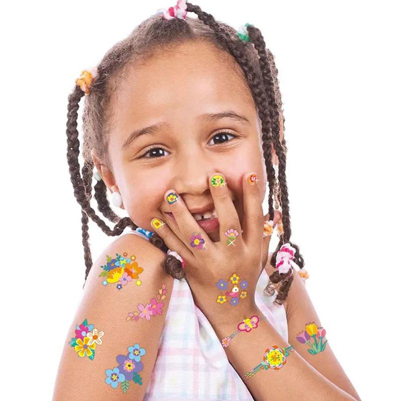 Avenir Nail Sticker And Tattoos - Flowers