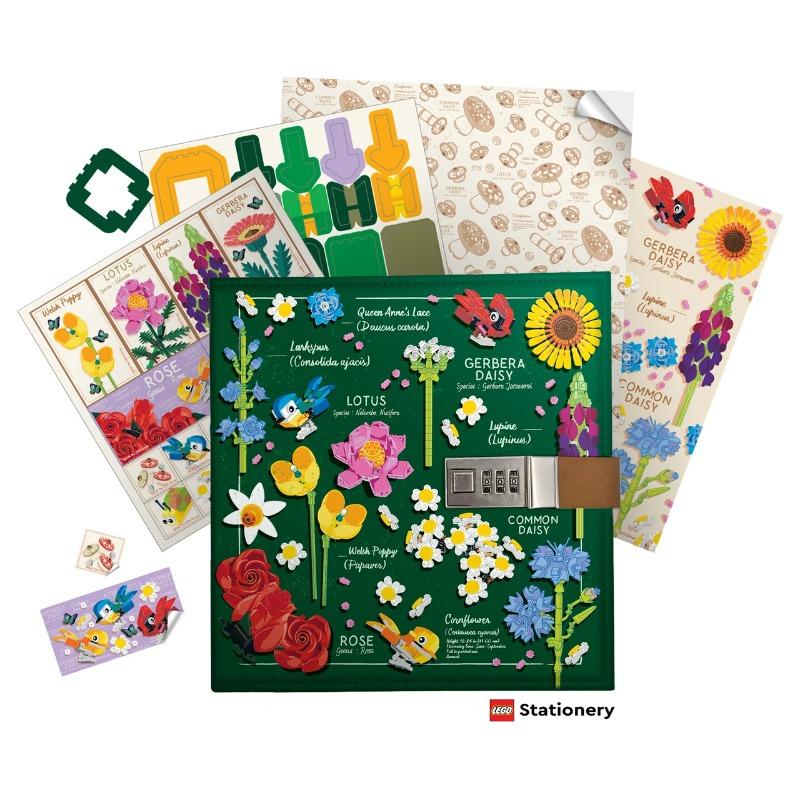 LEGO Combination Lock Journal Box Set – Botanicals