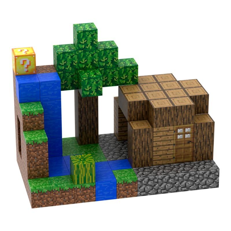 Farm Magnetic Cubes Building Blocks