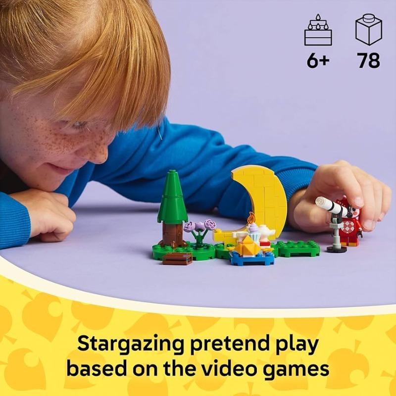 Lego Animal Crossing Stargazing With Celeste Building Kit 77053