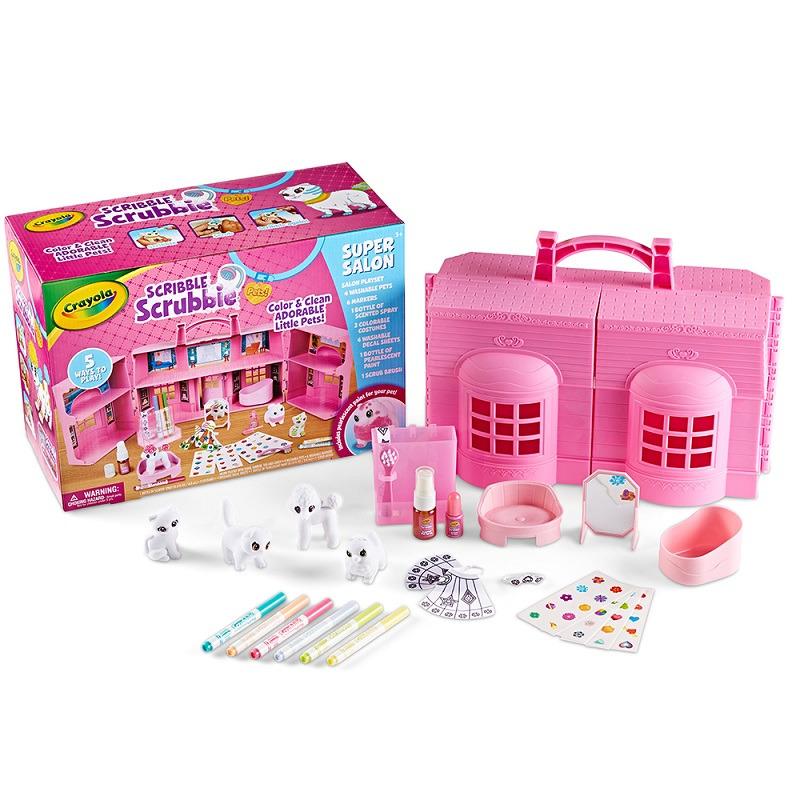 Crayola Scribble Scrubbie Pets Super Salon