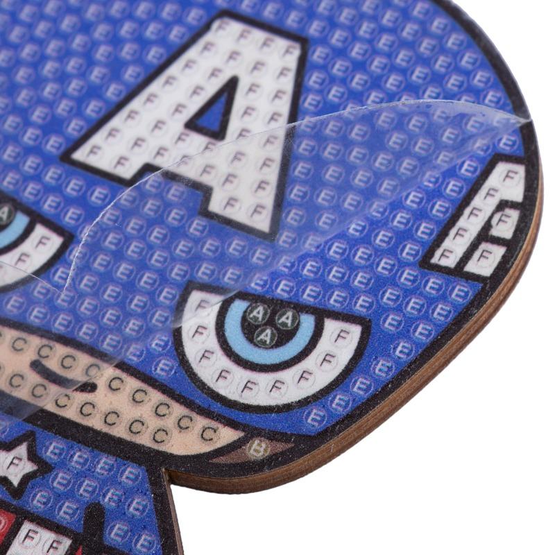 Craft Buddy Captain America Crystal Art Body