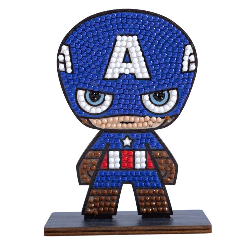 Craft Buddy Captain America Crystal Art Body