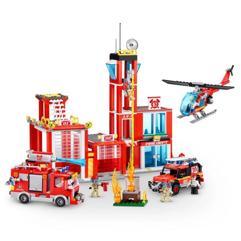 MAX City Fire Adventure Fire Station Construction Set