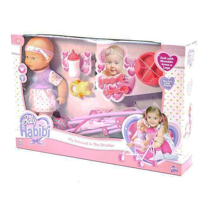 Baby Habibi Stroller Darling Doll - 14 inch