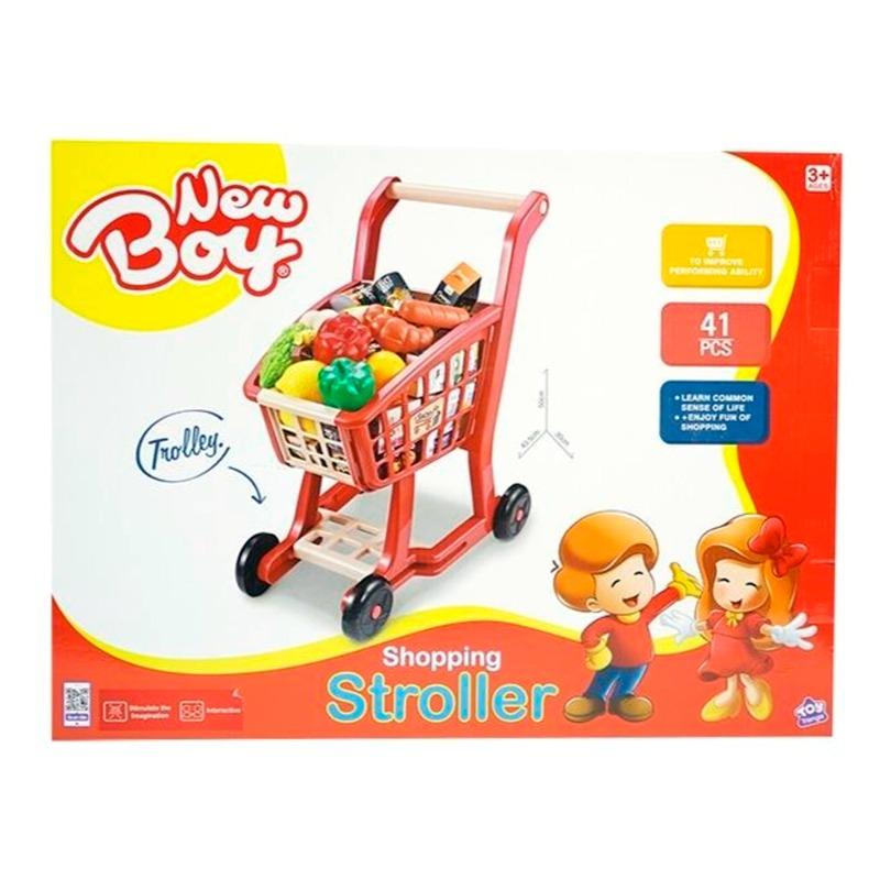 New Boy Shopping Stroller - 41pcs