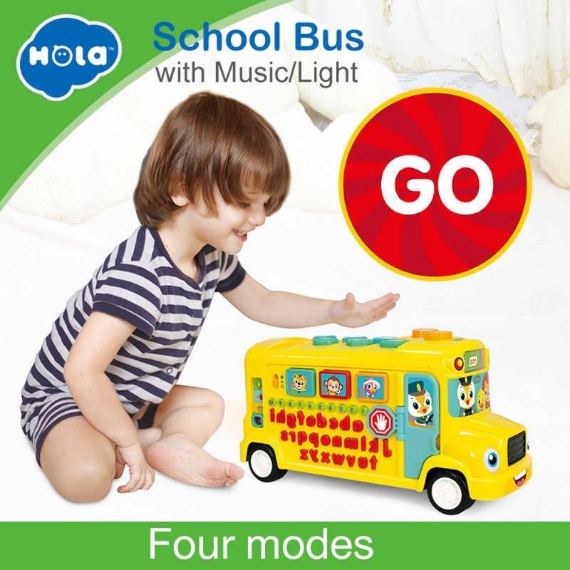 Hola School Bus Toy