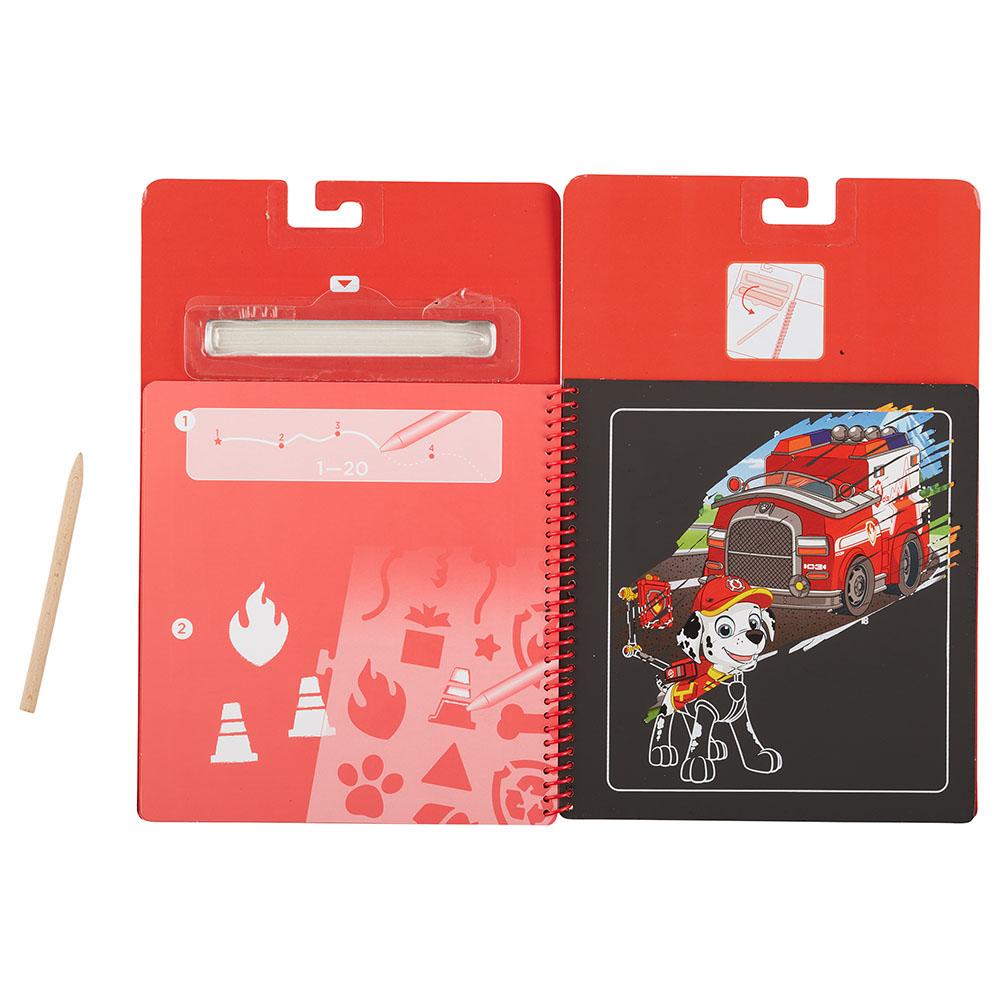 Melissa And Doug Paw Patrol Marshall Scratch Board