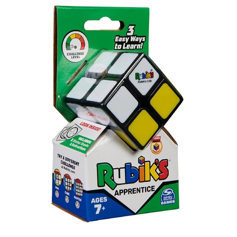 Rubik's Apprentice 2x2 Beginner Cube 3D Puzzle Game