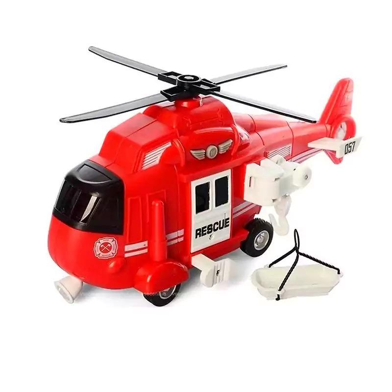 Wenyi 1:23 Firefighter Helicopter - Red