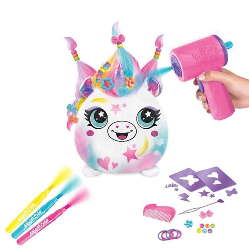 Airbrush Hairiffic Squish Pal Set
