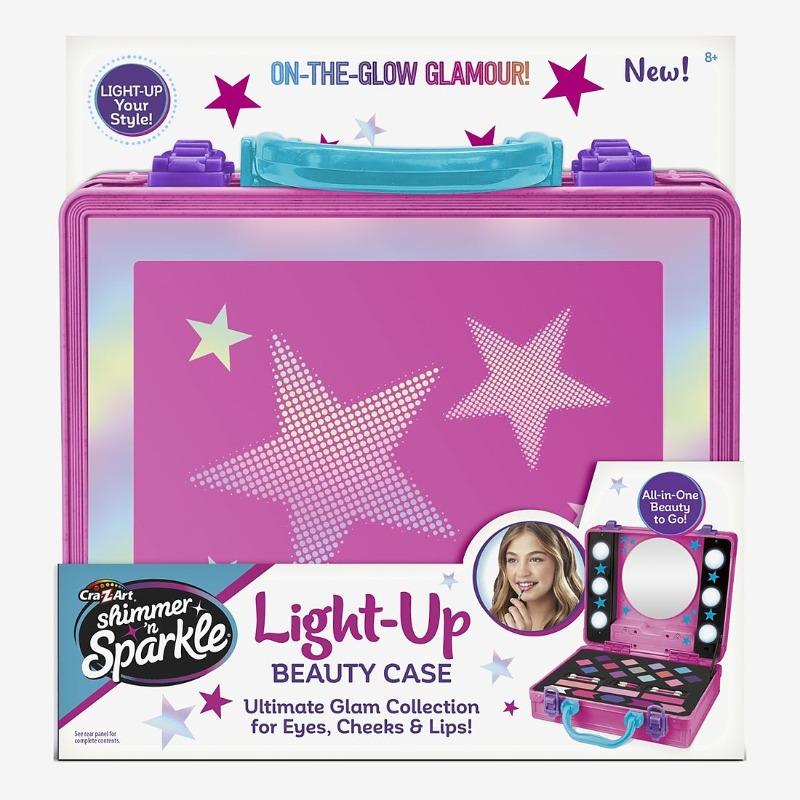 Cra-Z-Art Shimmer N Sparkle Light Up Beauty Case