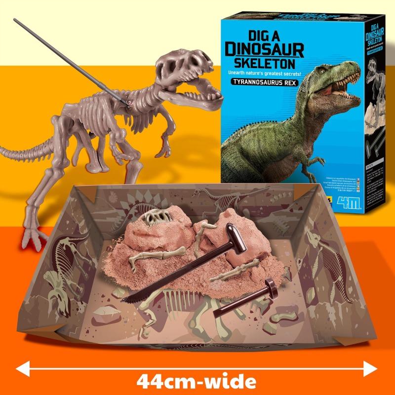 4M KidzLabs Dig A Dinosaur Skeleton Tyrannosaurus Rex