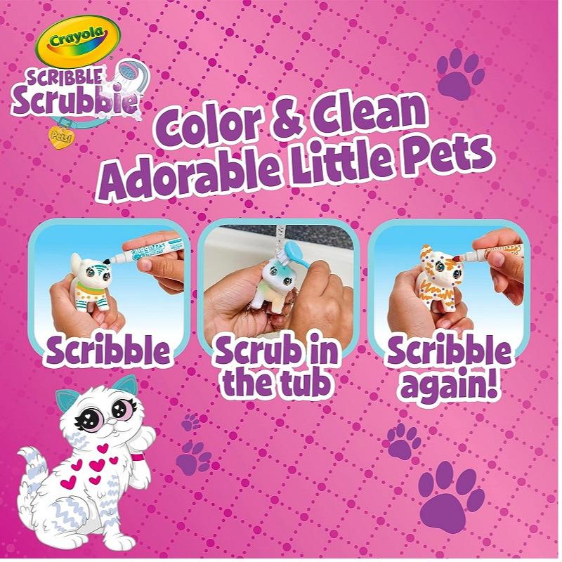 Crayola Scribble Scrubbie Pets Super Salon