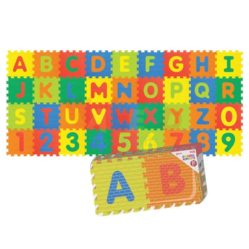 Sunta Number and Alphabet Puzzle - 36pcs