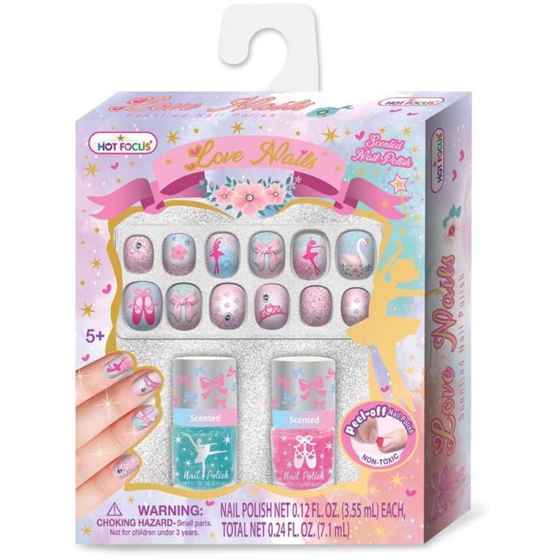 Hot Focus Love Nails With Scented Nail Polish