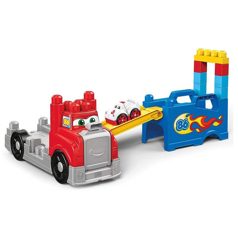 Mega Bloks First Builders Build and Race Rig with Big Building Blocks