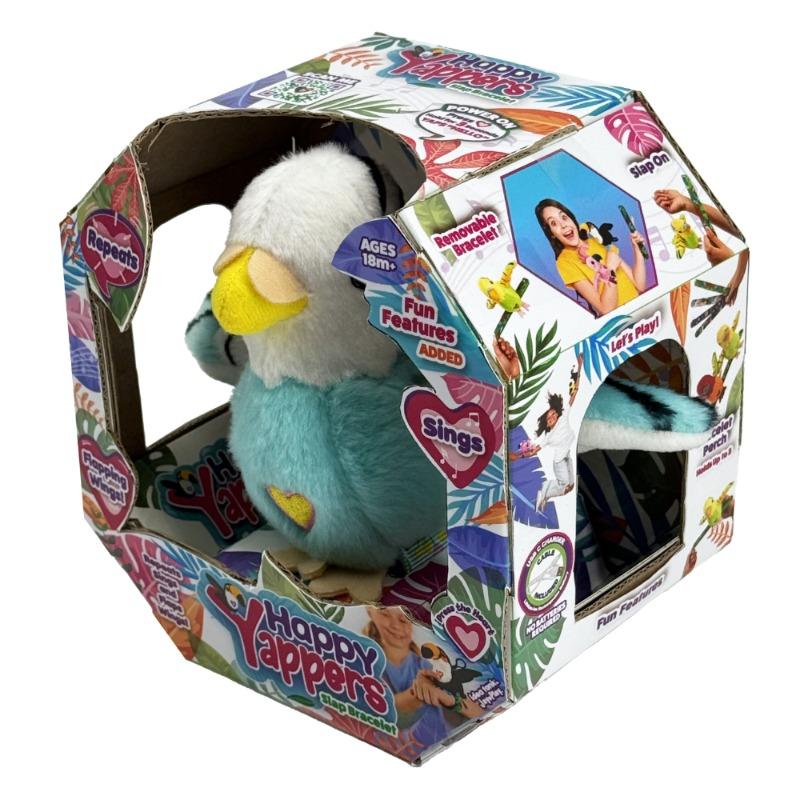 Happy Yappers Turquoise Parrot
