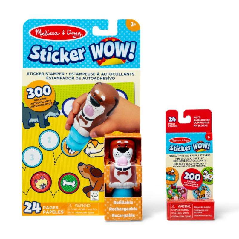 Melissa & Doug Sticker WOW - Dog Bundle