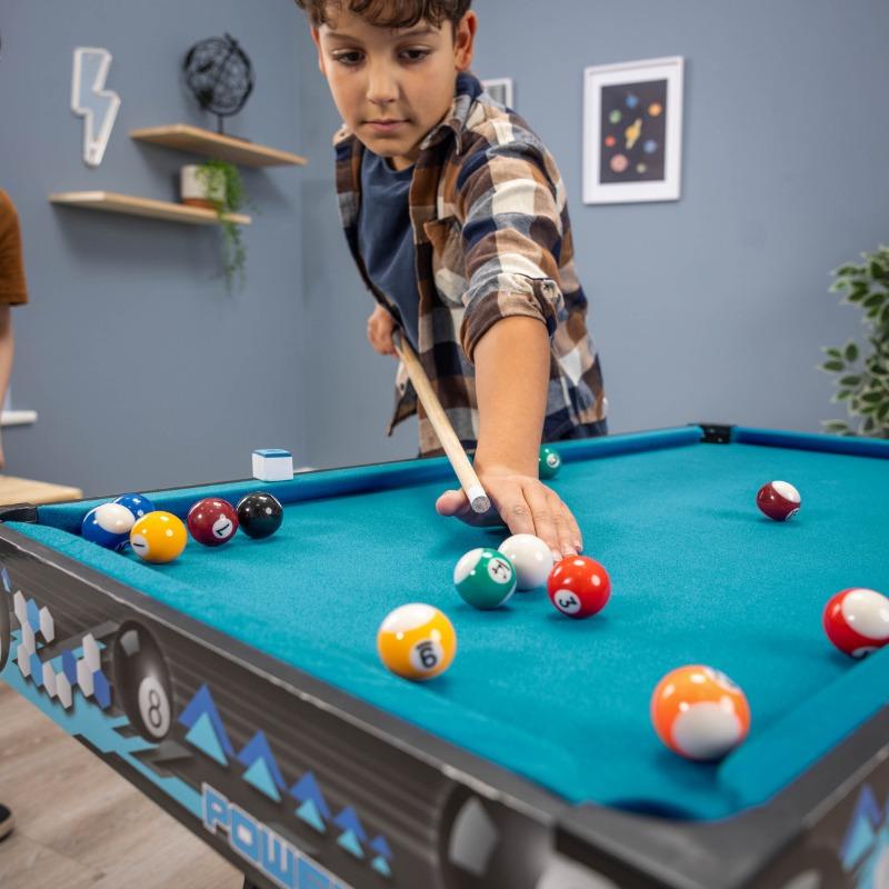Power Play 3ft Pool Game Table - Folding