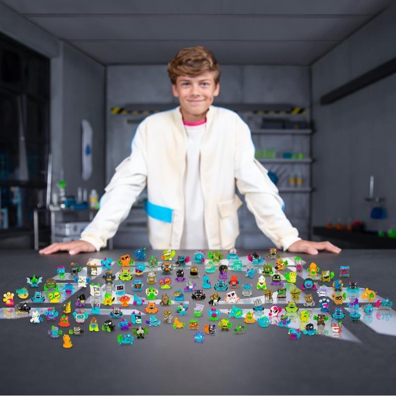 Mr Beast Lab Swarms Test Tube Mystery 1 Inch Figures
