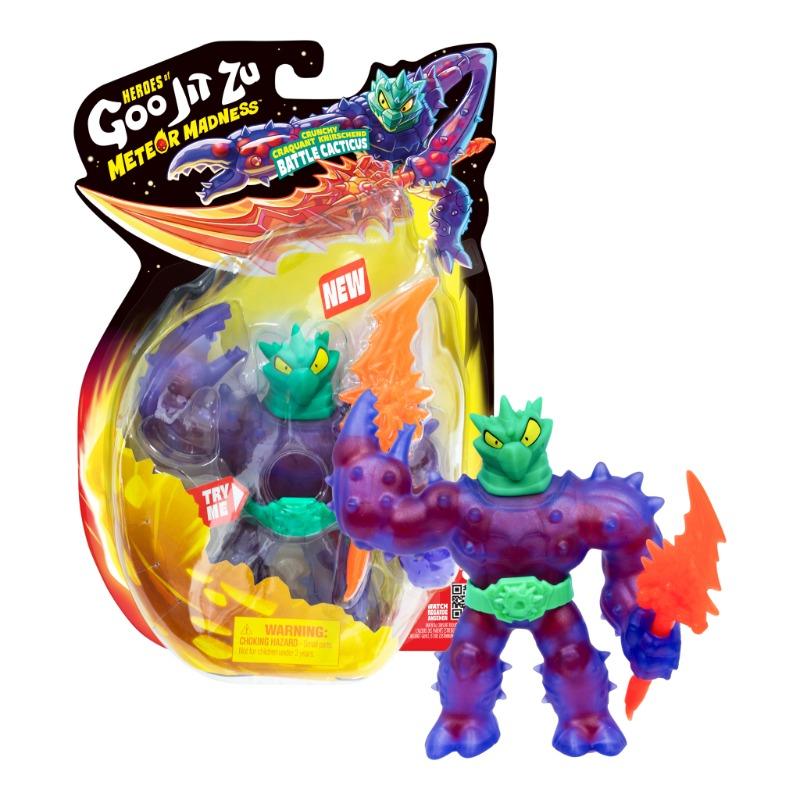 Heroes of Goo Jit Zu Meteor Madness Battle Cacticus – Stretchy Action Figure