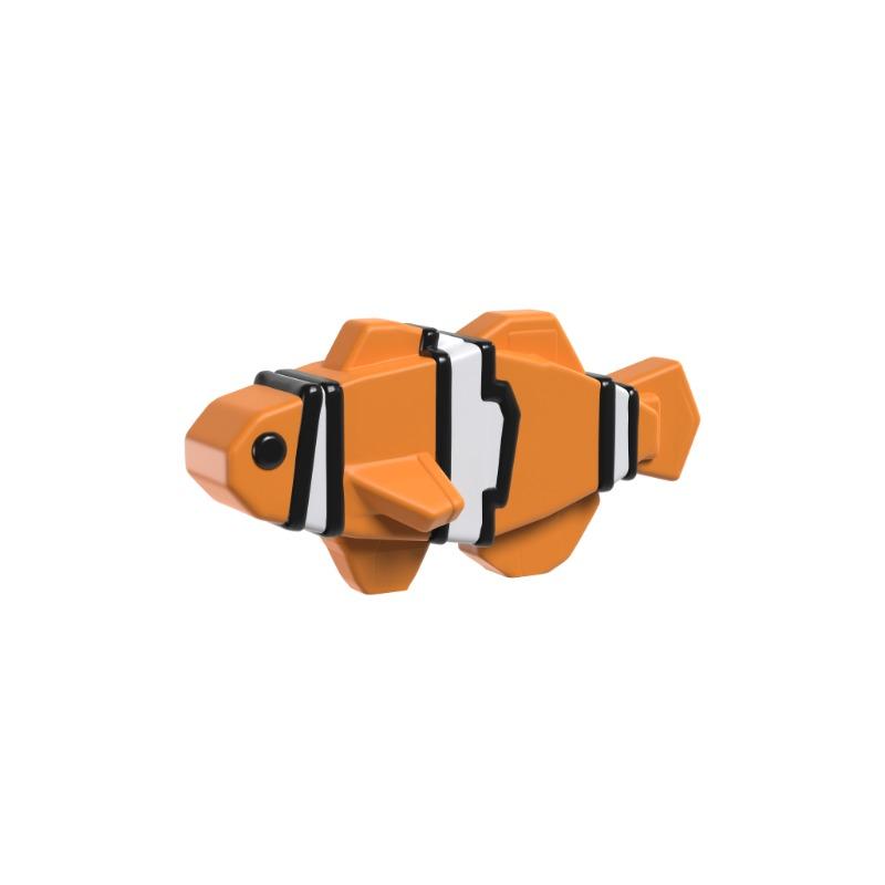 Fish Micro Figure Set - 4-Piece Fish Set