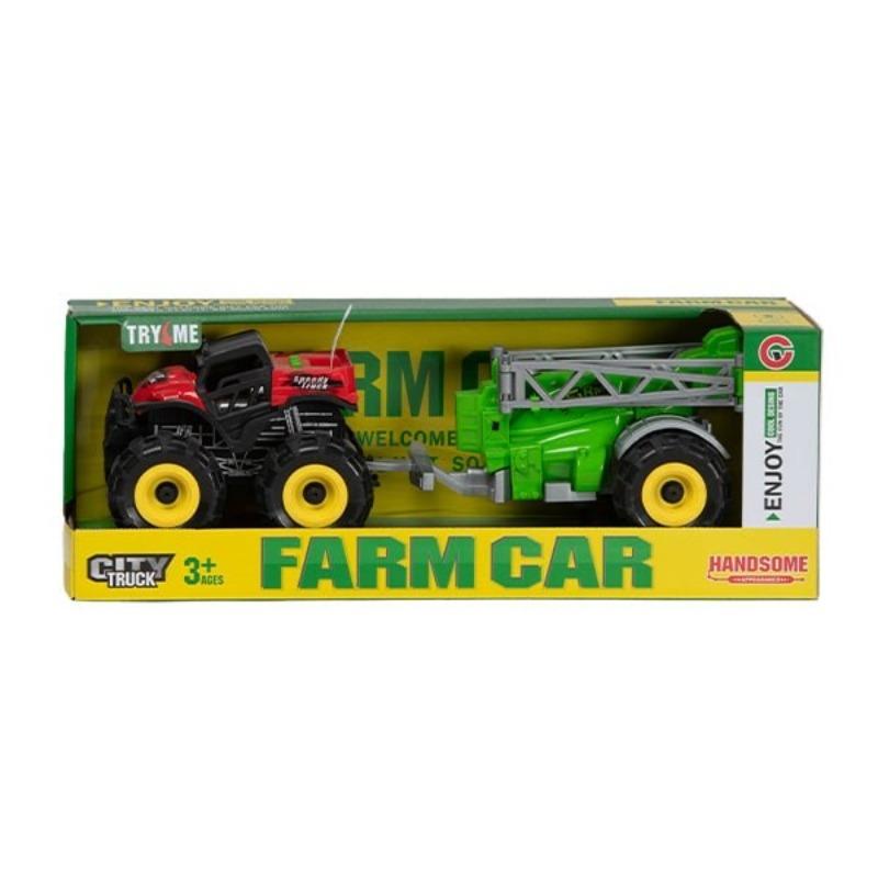 Off-Road Farmer Vehicle with Trailer – Multicolor