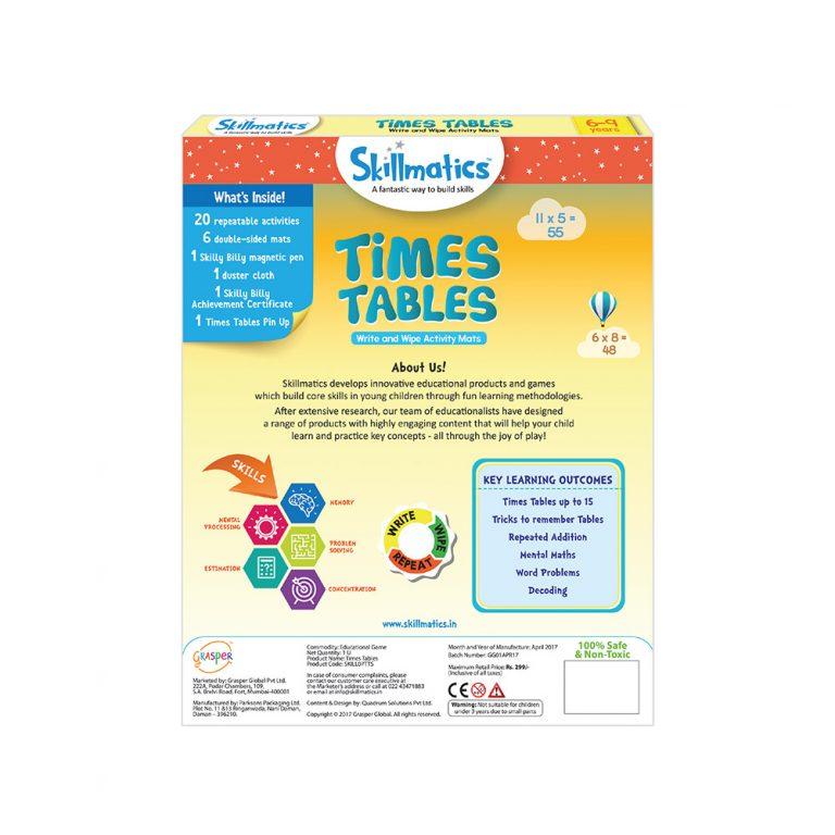Skillmatic Times Tables
