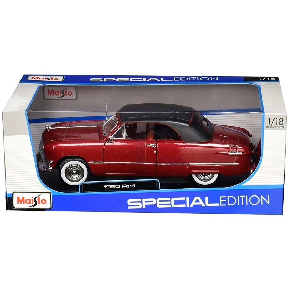 Maisto 1950 Ford Diecast Vehicle - Red