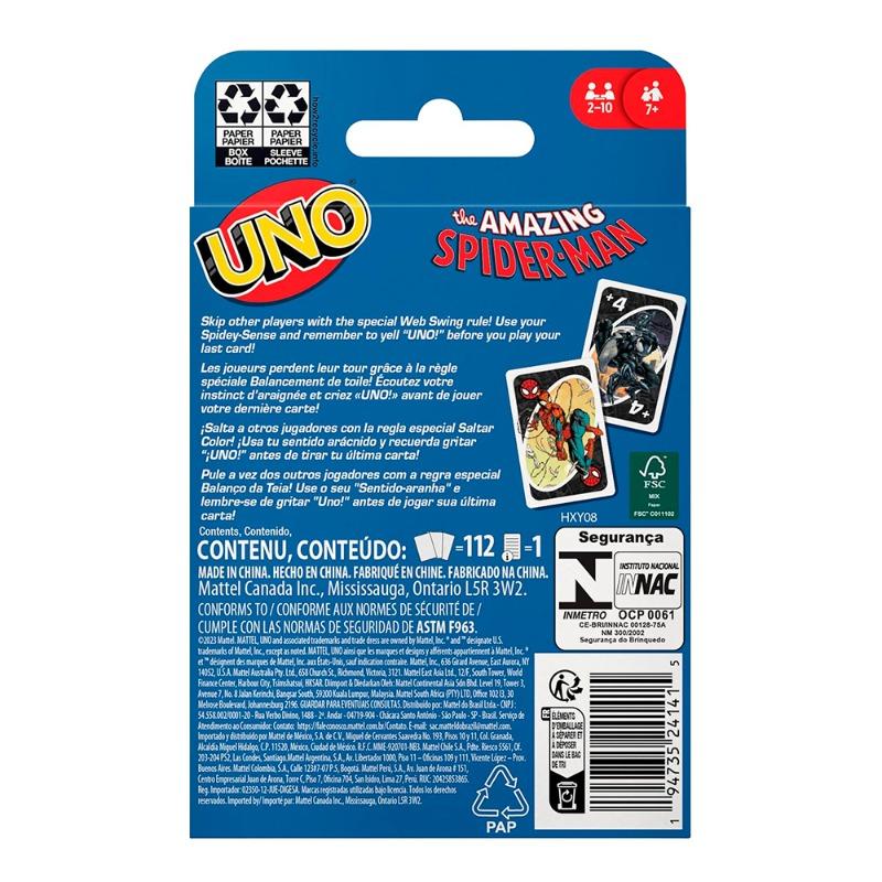 Uno The Amazing Spider-Man Cards