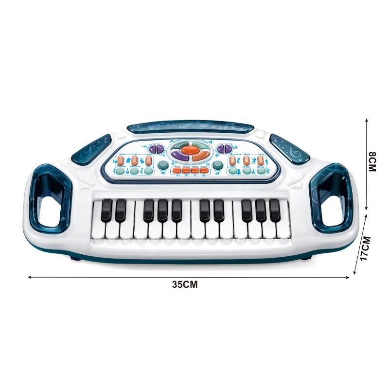 Educational Music Piano - Blue