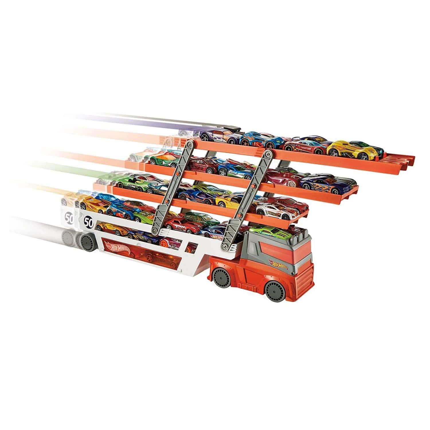 Hot Wheels Mega Hauler 6 Expandable Levels