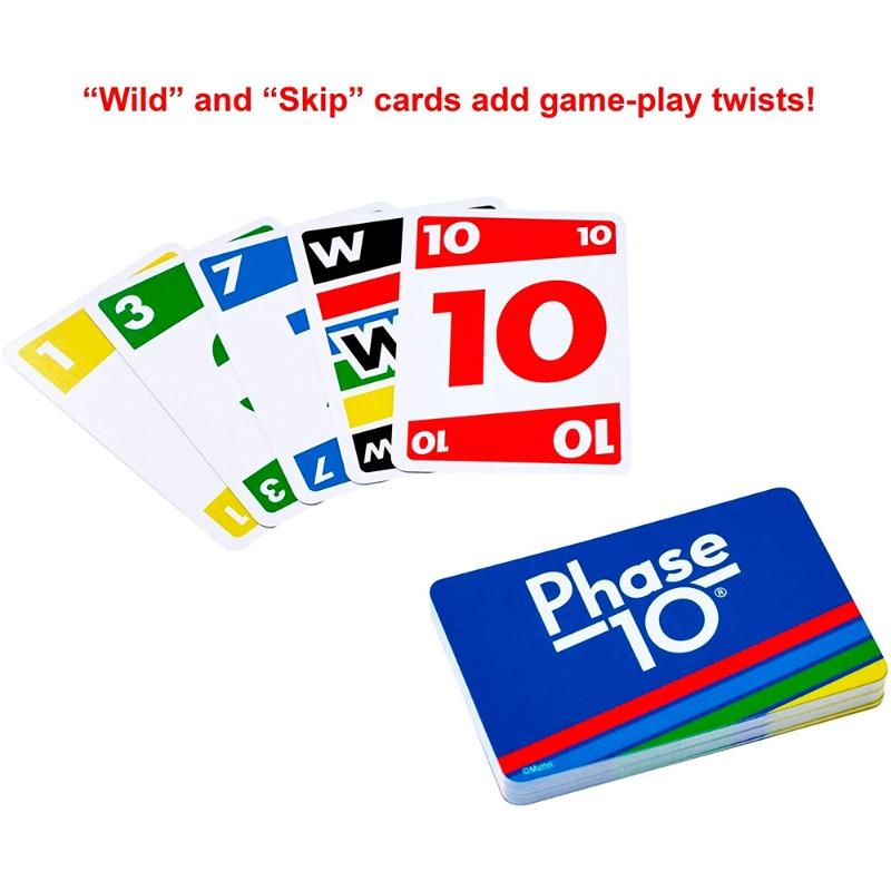 Phase 10 Card Game With 108 Cards