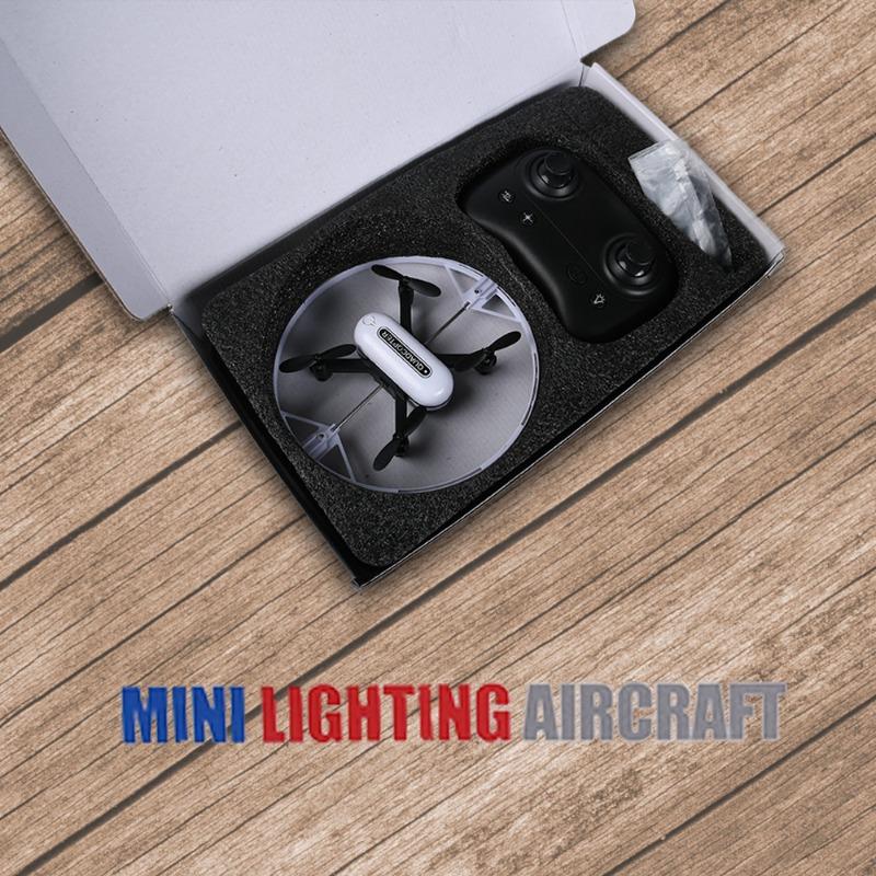 Rotating Light Drone - White