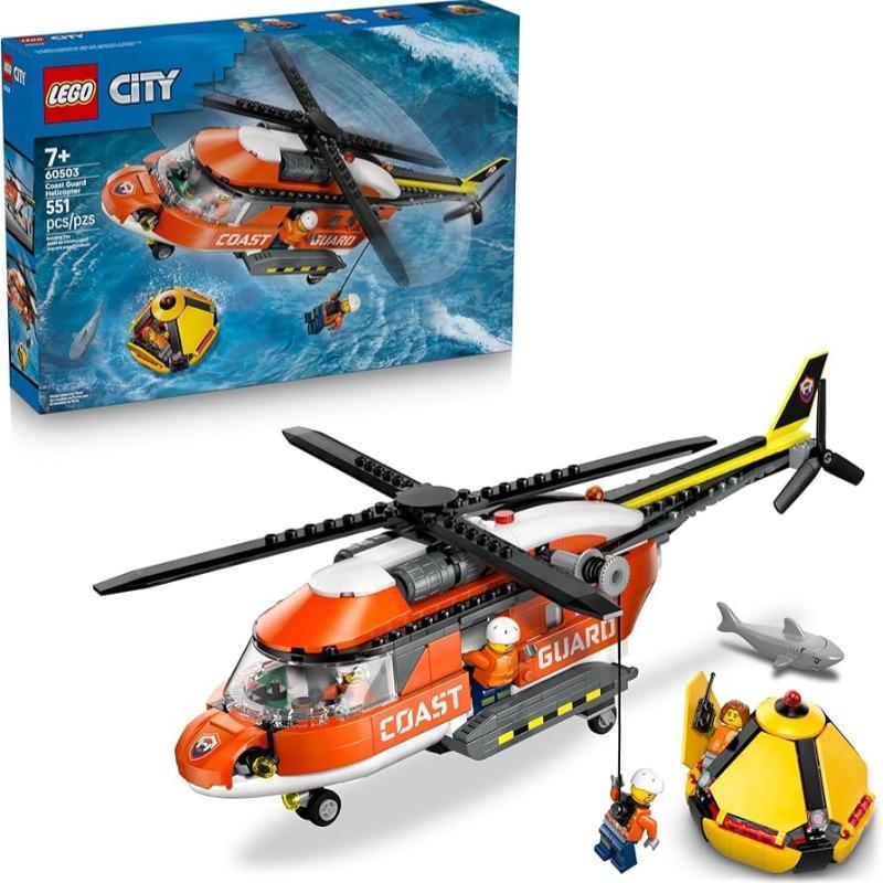 Lego Building Kit Coast Guard Helicopter 60503
