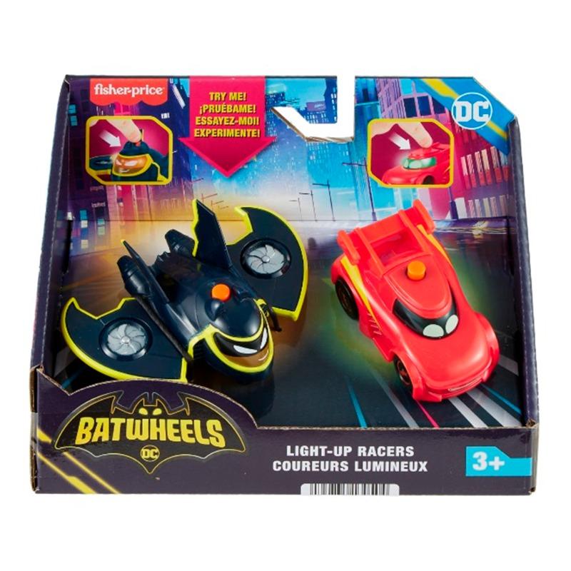 Fisher-Price Redbird and Batwing Cars Playset