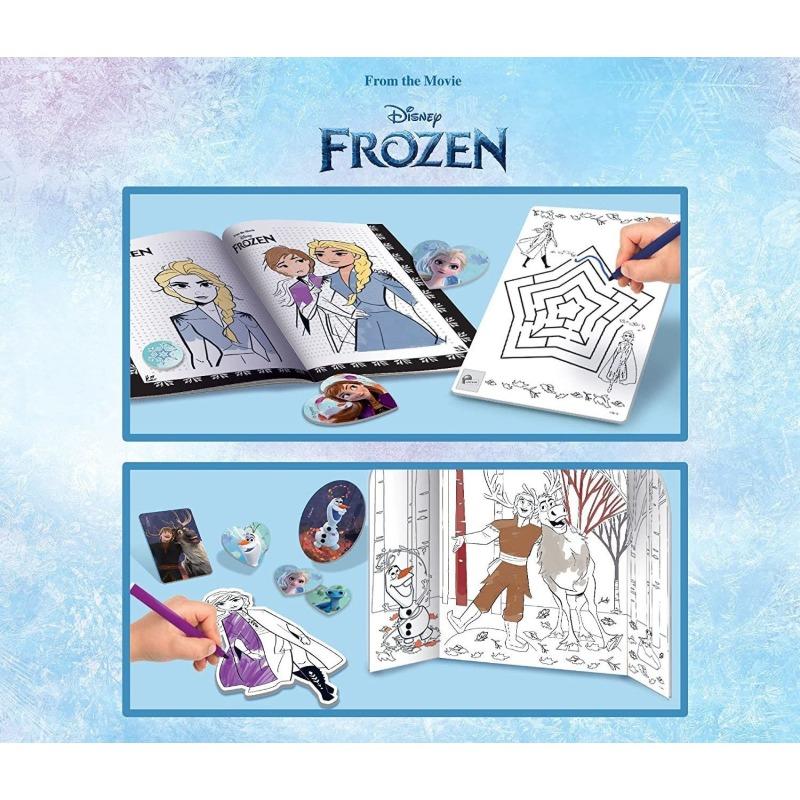 Lisciani Frozen Backpack Coloring And Drawing Kit