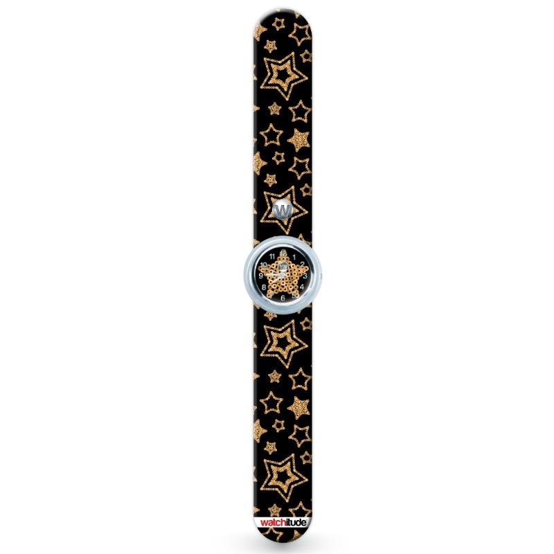 Watchitude Slap Watch - Gold Star