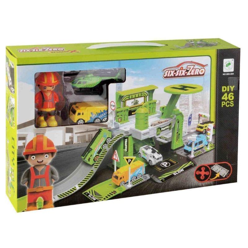 Traffic Rescue Adventure Playset - 46 pcs
