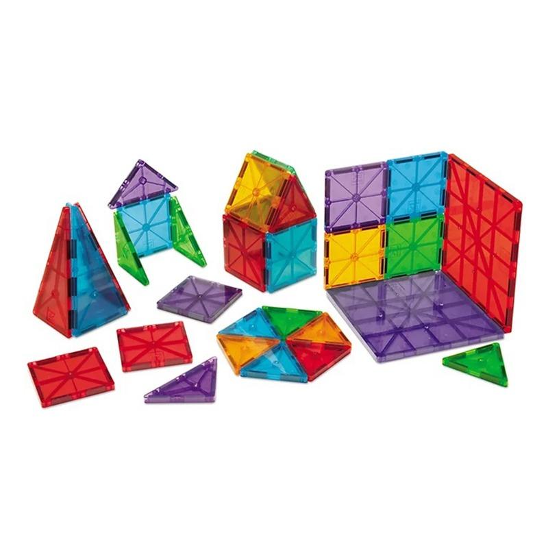 Leki Magnetic Tiles Set - 100 Pcs