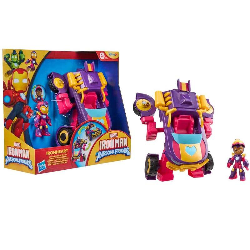 Marvel Ironheart 2 in 1 Mech Suit Vehicle Playset