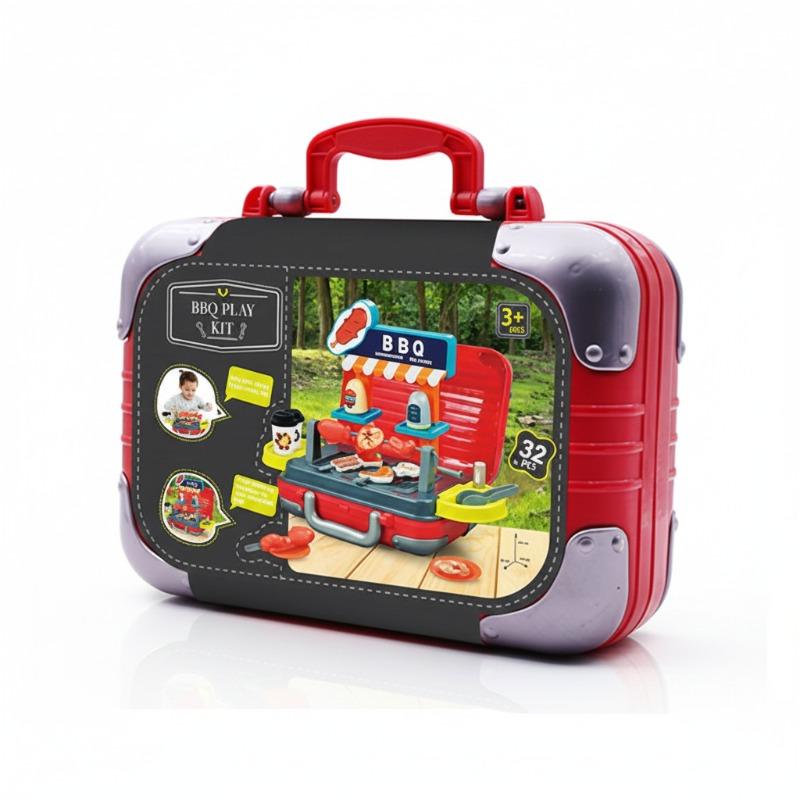 toysire bbq suit case play set