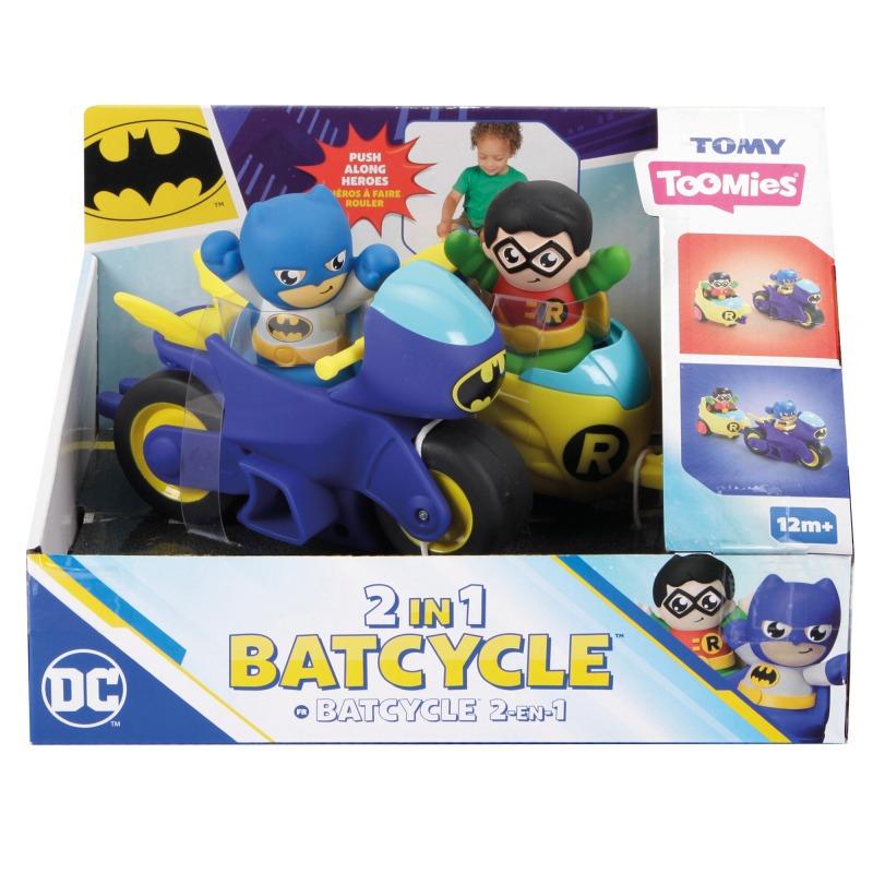 Tomy Toomies DC Comics Batman 2 in 1 Batcycle