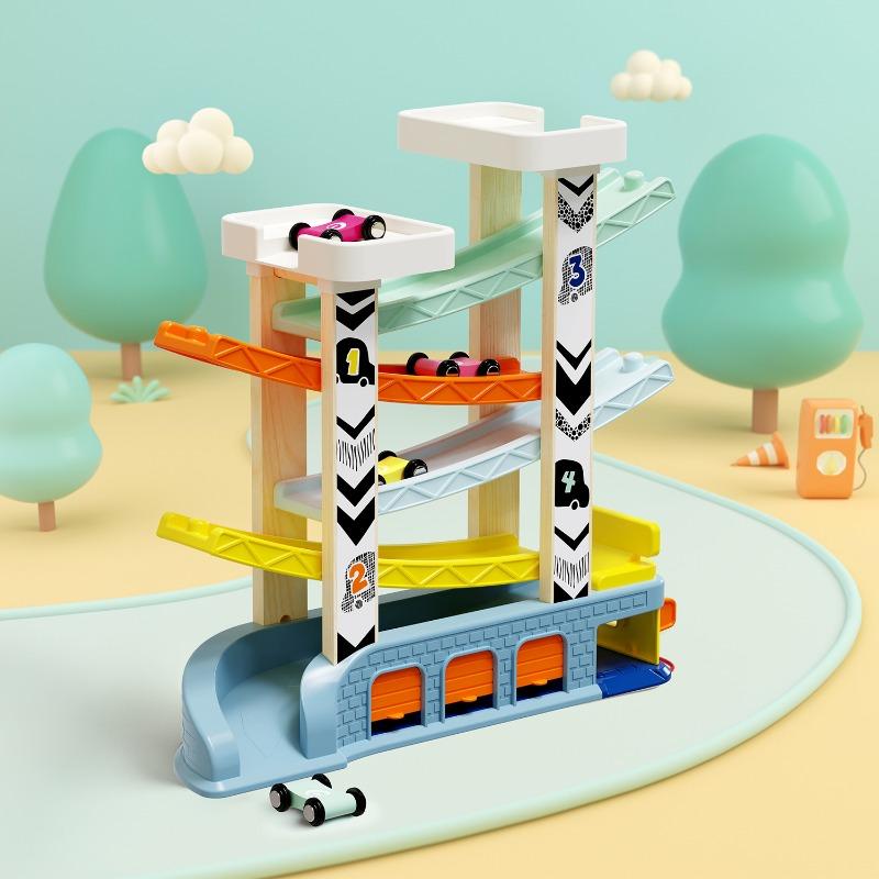 Car Racetrack Racing Set For Kids
