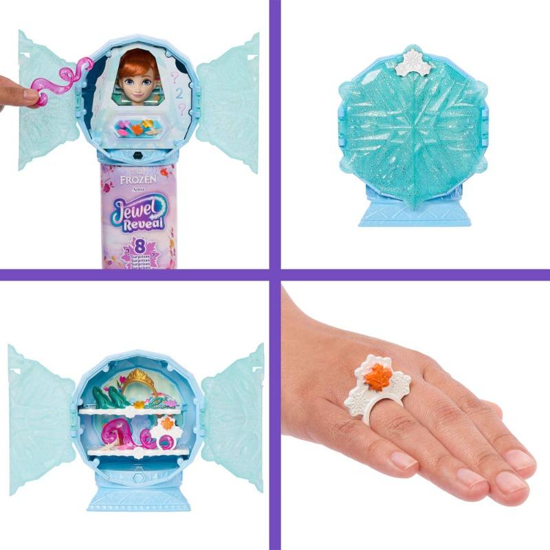 Disney Frozen Anna Fashion Doll Jewel Reveal Surprise Set